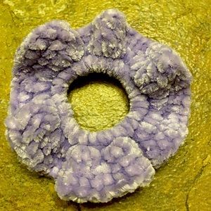 Hand Crocheted Velvet Scrunchie